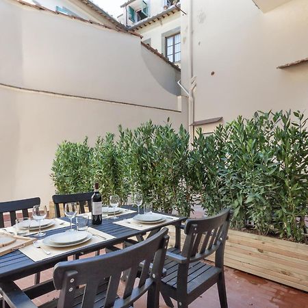 Apartments Florence-Taddea Terrace Exterior photo