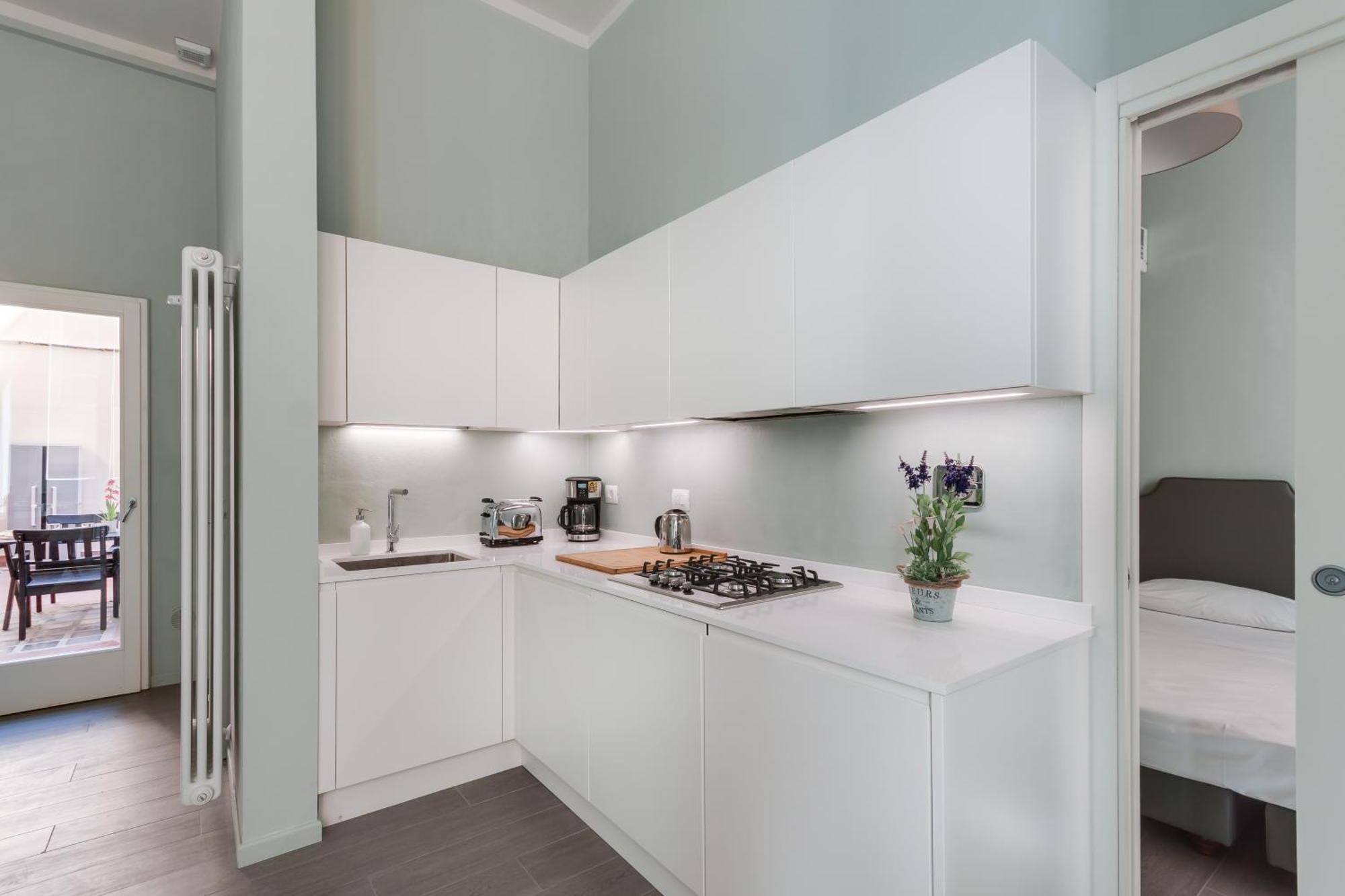 Apartments Florence-Taddea Terrace Exterior photo